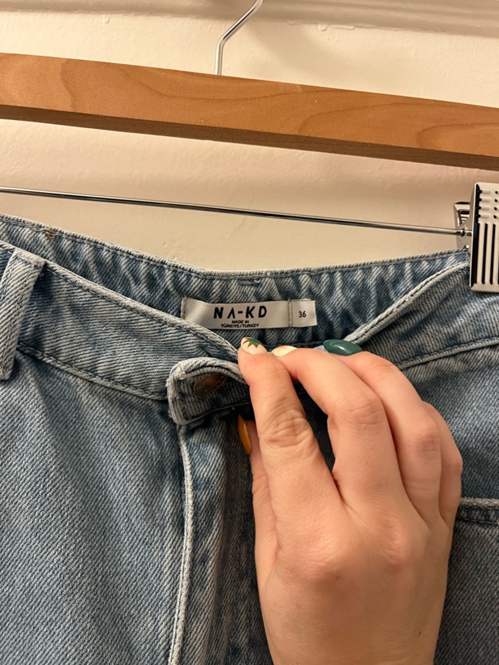 Na-kd Loose Mid Waist Jeans | size 36 - Picture 8 of 13